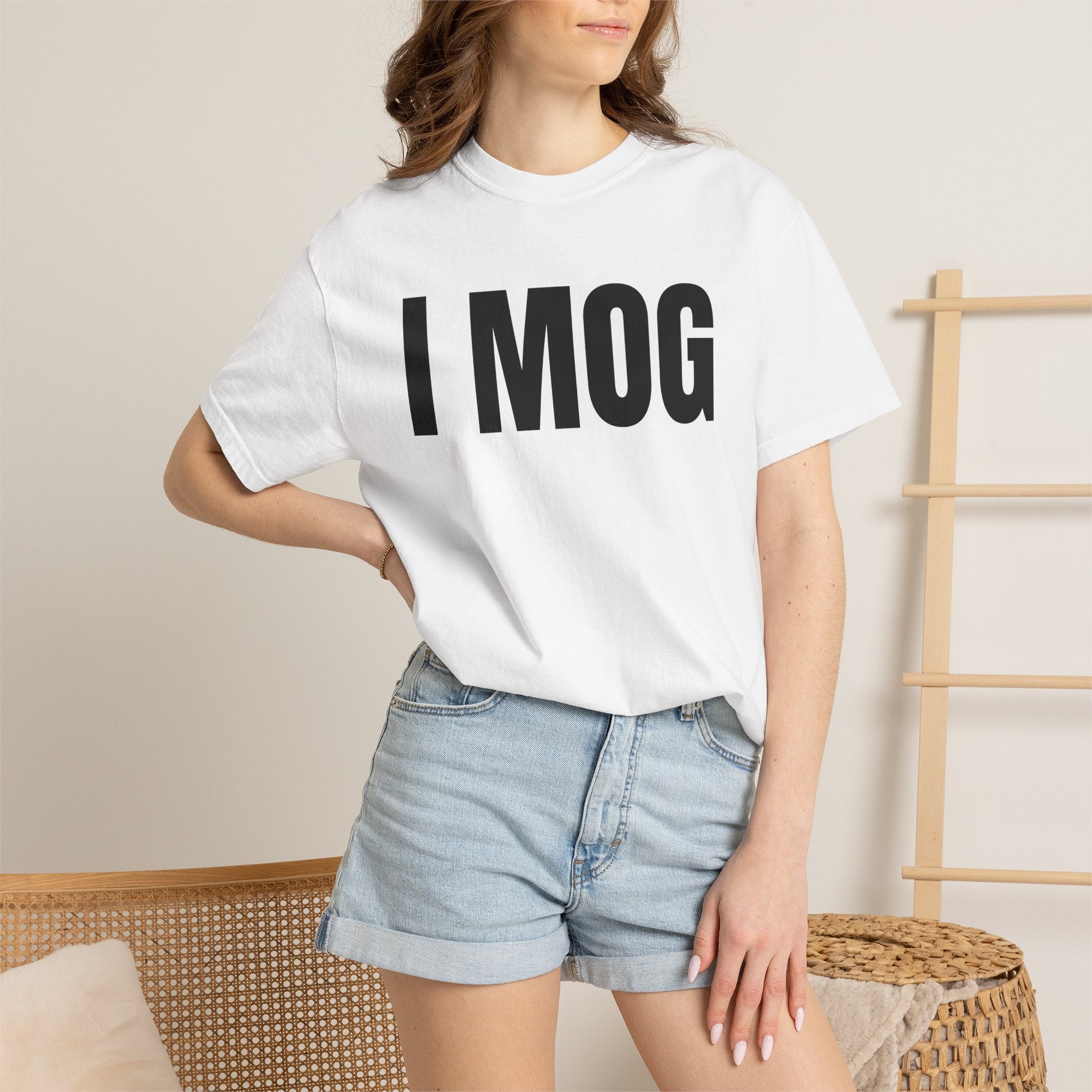 I MOG White Shirt